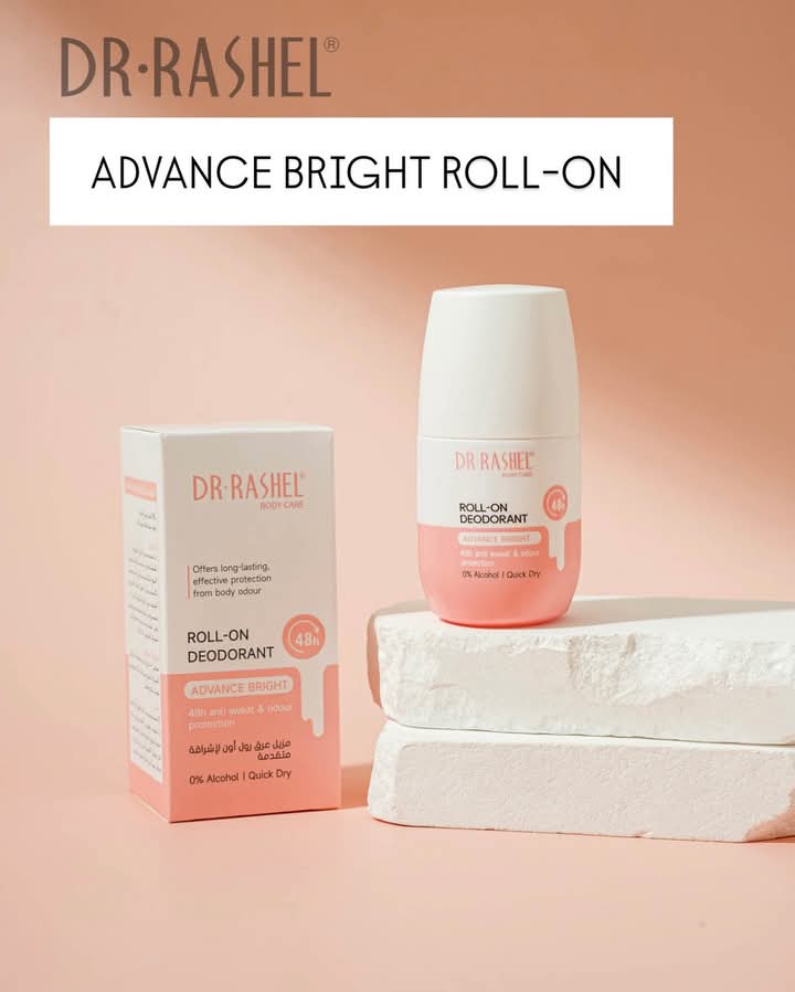 Dr Rashel | Advance Bright Roll-On Deodorant 50ml | Best Price in Pakistan original skincare product Pakistan Main image