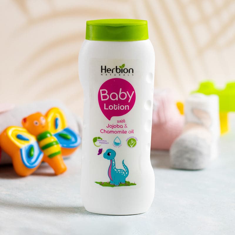 Herbion Baby Lotion | Best Price in Pakistan original skincare product Pakistan مرکزی تصویر