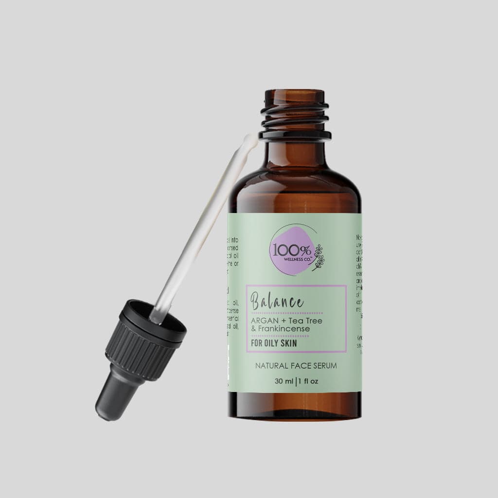 100% Wellness Co Balance Face Serum | Best Price in Pakistan original skincare product Pakistan مرکزی تصویر