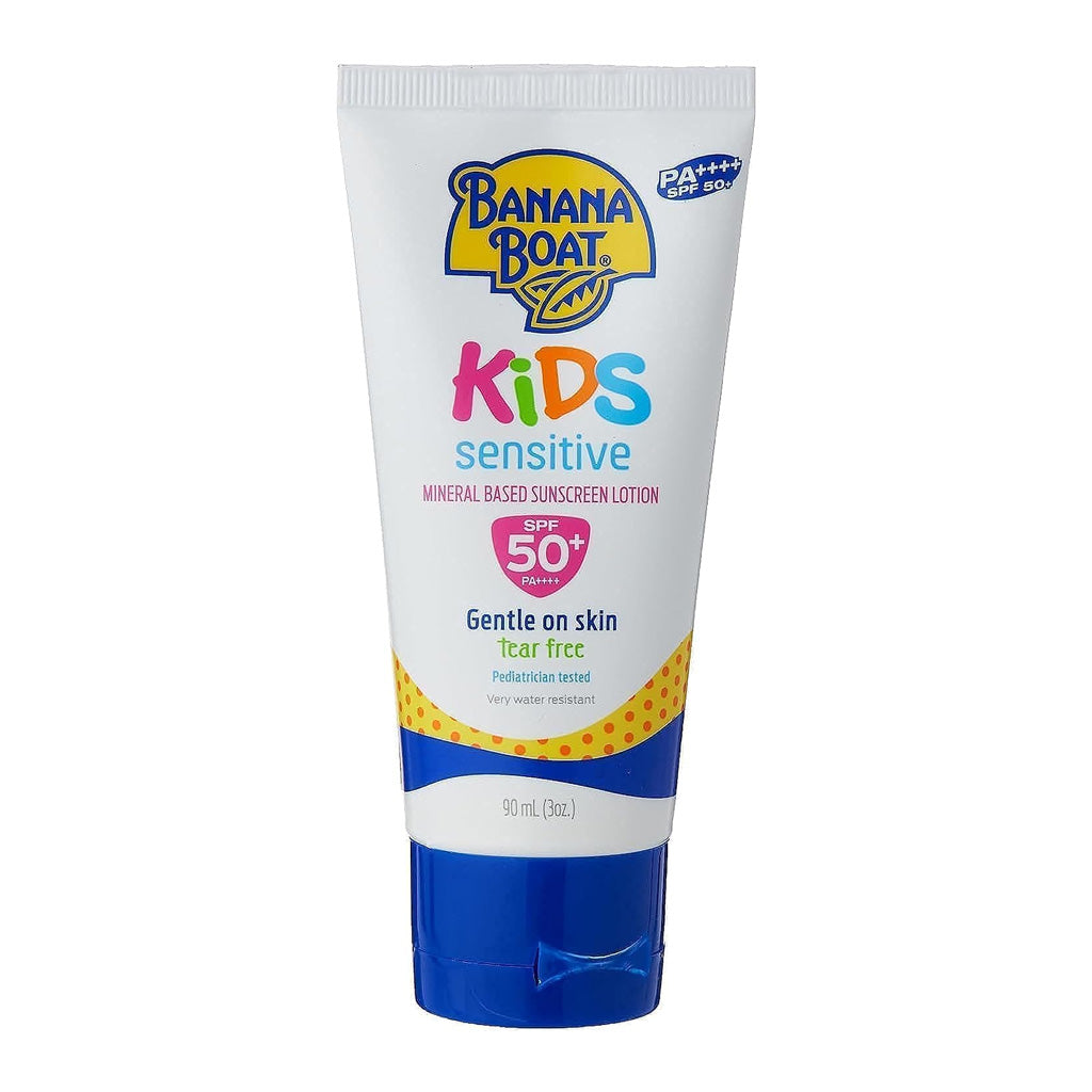 Banana Boat Kids Sensitive Sunscreen Lotion Spf 50 Pa+++ 90Ml | Best Price in Pakistan original skincare product Pakistan Main image