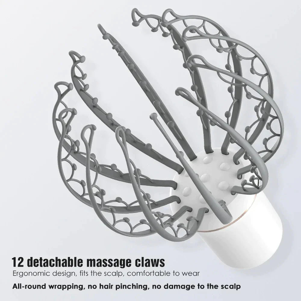 Electric Octopus Claw Scalp Massager | Best Price in Pakistan original skincare product Pakistan