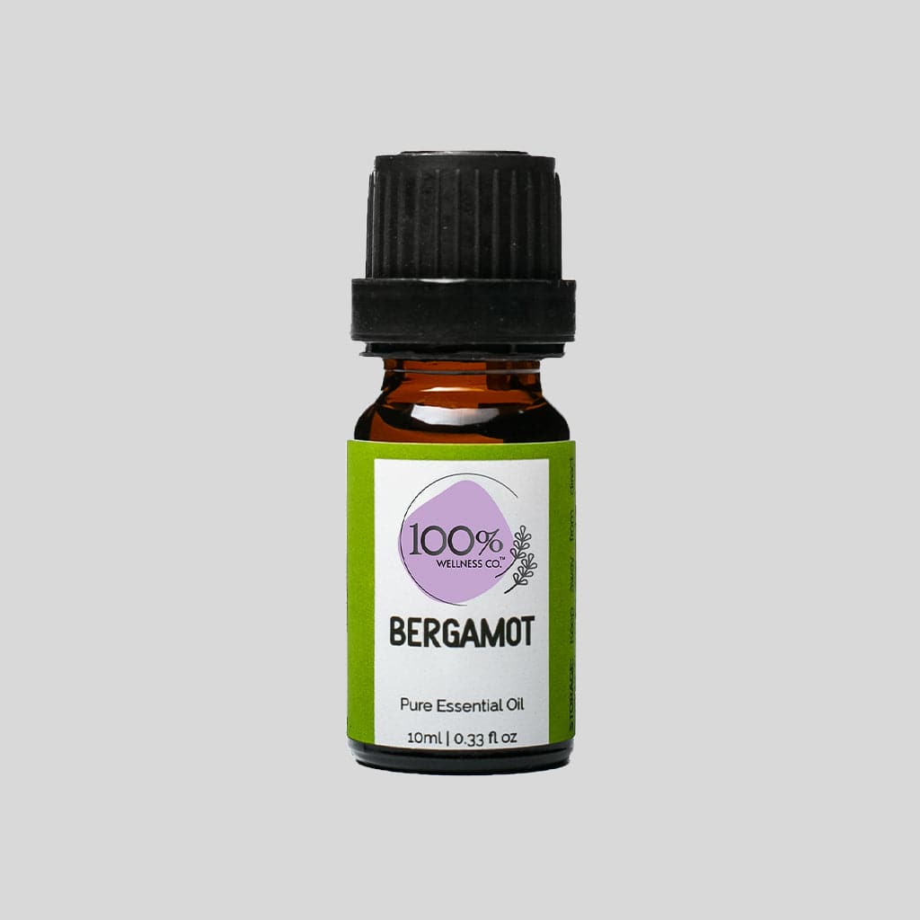 100% Wellness Co Bergamot Essential Oil | Best Price in Pakistan original skincare product Pakistan مرکزی تصویر