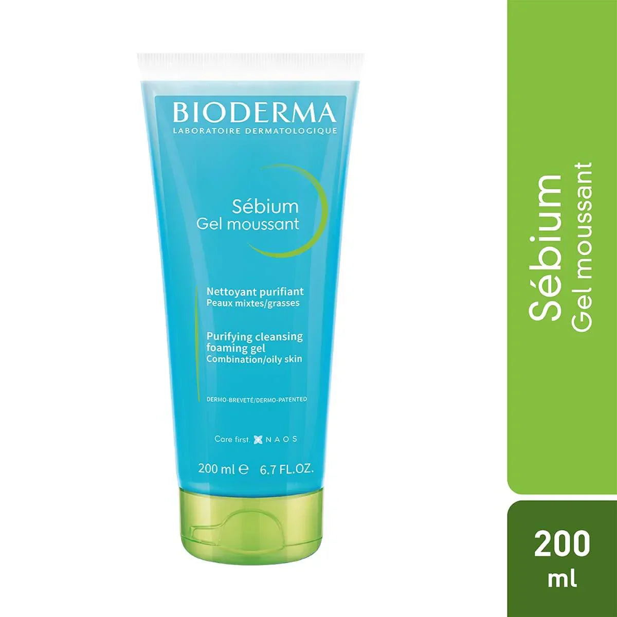 BIODERMA SEBIUM PURIFYING CLEANSING FOAMING GEL 200 ML | Best Price in Pakistan original skincare product Pakistan Main image