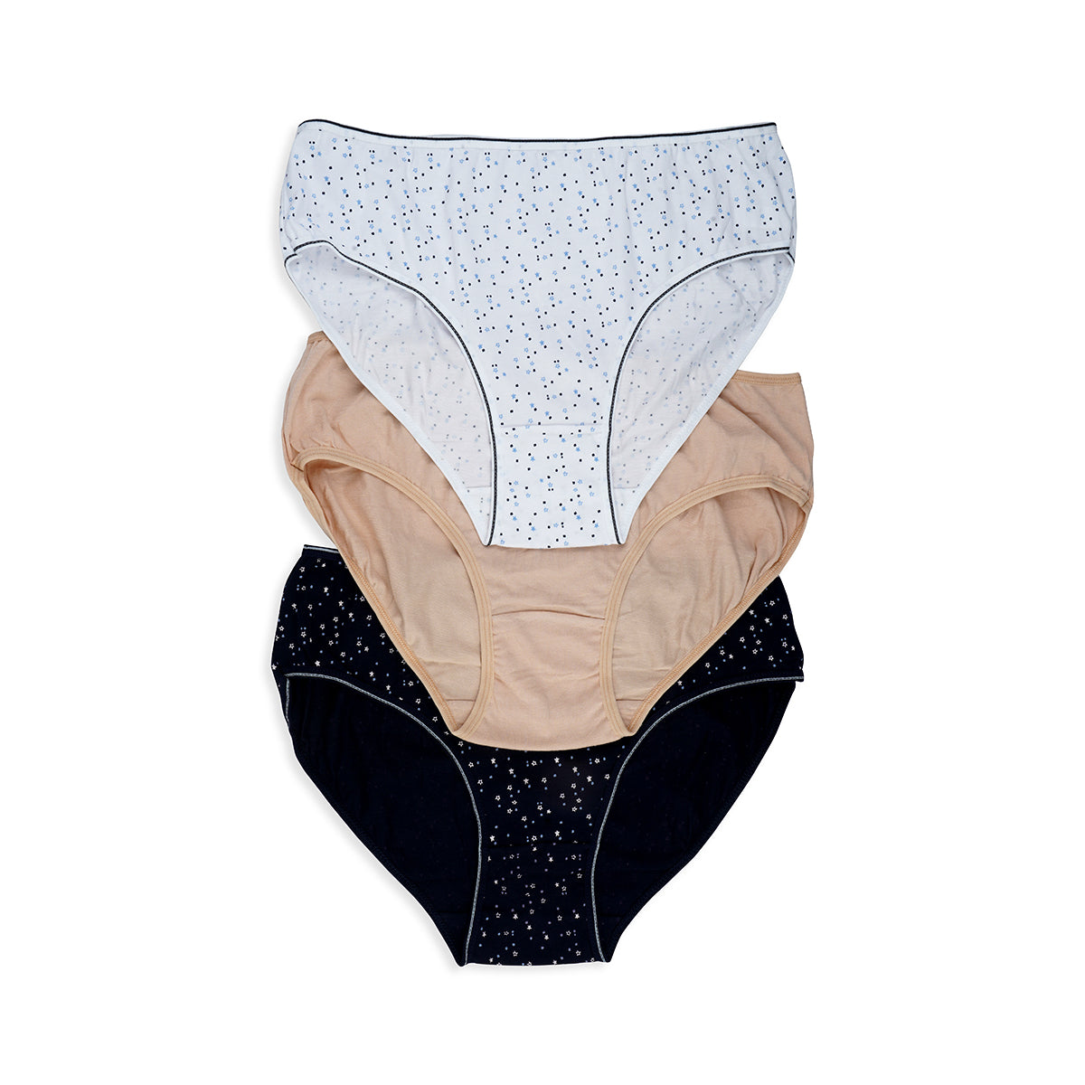 BLS | Paulita Cotton Panty | Pack Of 3 | Best Price in Pakistan original skincare product Pakistan مرکزی تصویر