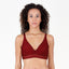 BLS | Pinkie Non Padded Lace Bralette | Burgundy | Best Price in Pakistan original skincare product Pakistan