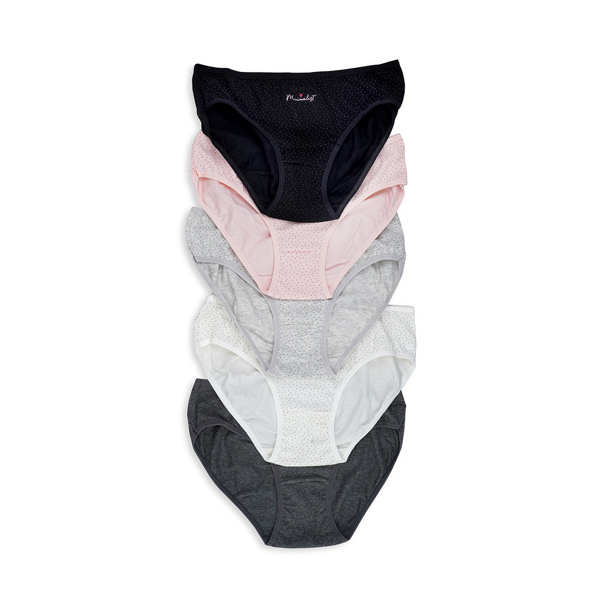 BLS | Pura Cotton Panty | Pack Of 5 | Best Price in Pakistan original skincare product Pakistan مرکزی تصویر