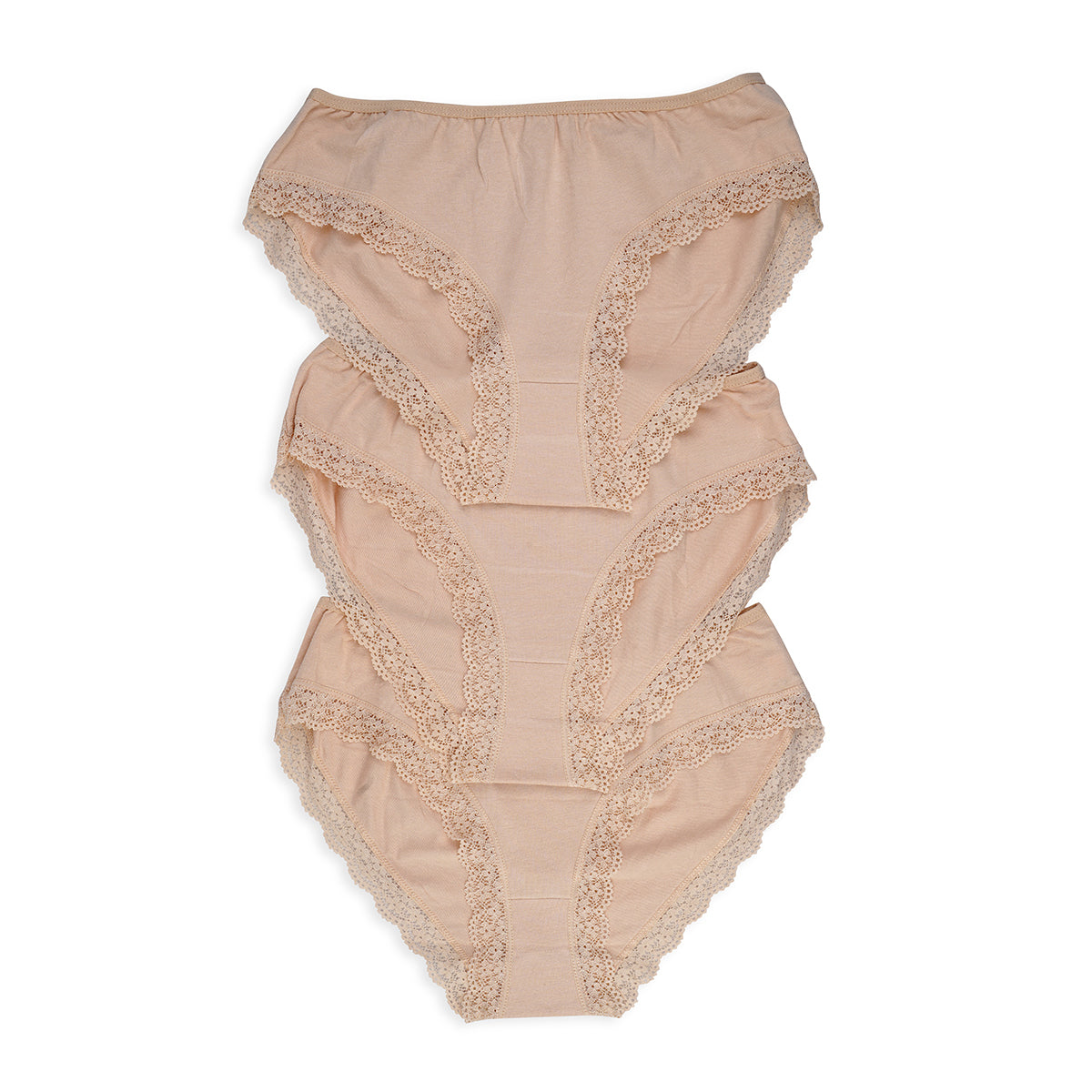 BLS | Zena Cotton Panty | Beige | Pack Of 3 | Best Price in Pakistan original skincare product Pakistan
