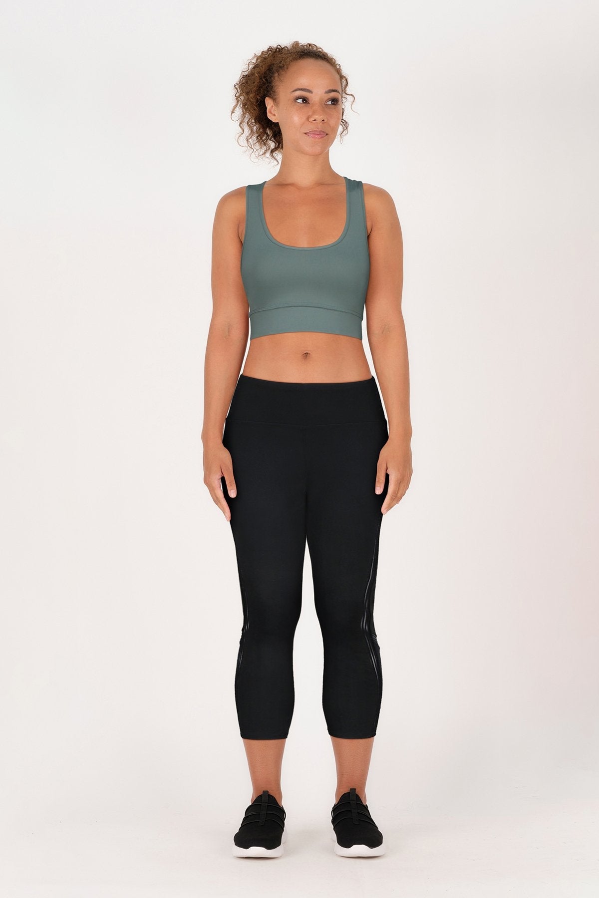 BLS | Yolanthe Non Padded Sports Bra | Turquoise | Best Price in Pakistan original skincare product Pakistan مرکزی تصویر