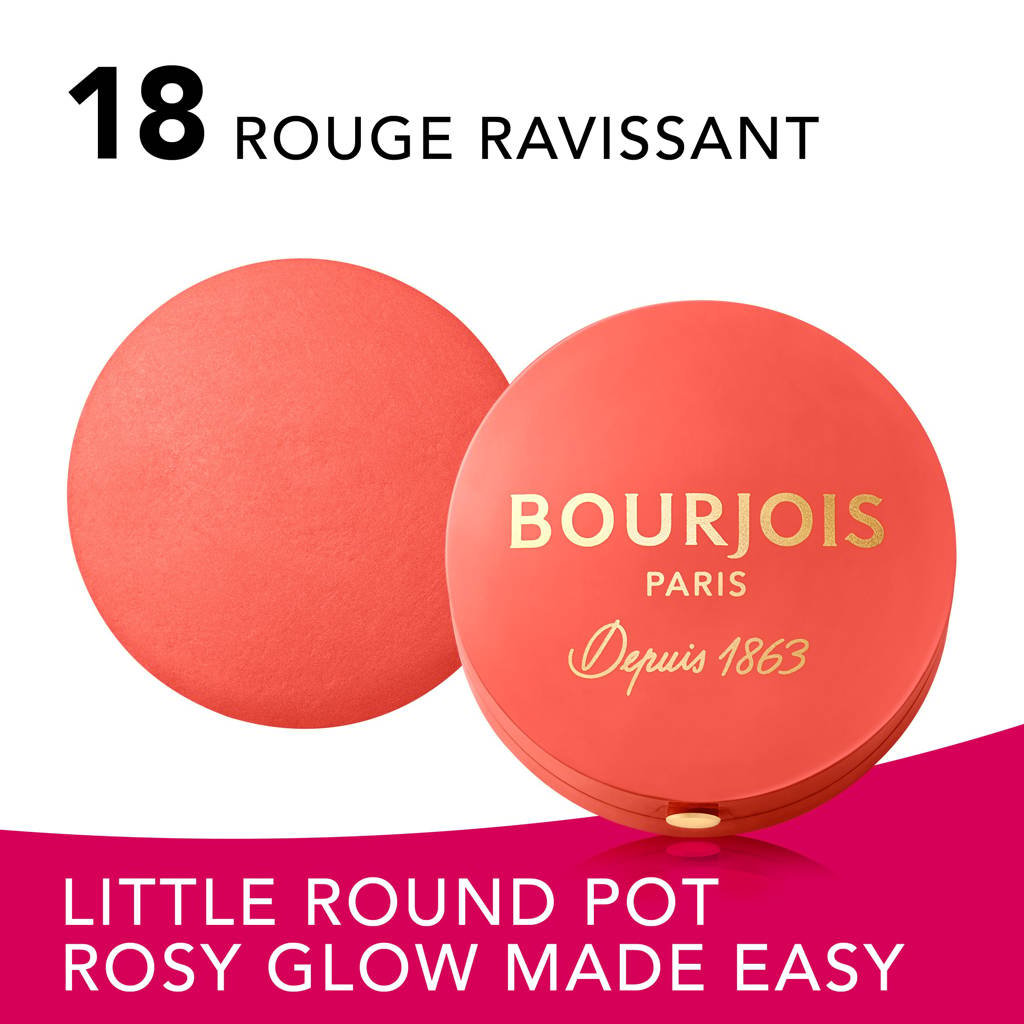 Bourjois | Little Round Pot Blush | 18 Rouge Ravissant | Best Price in Pakistan original skincare product Pakistan