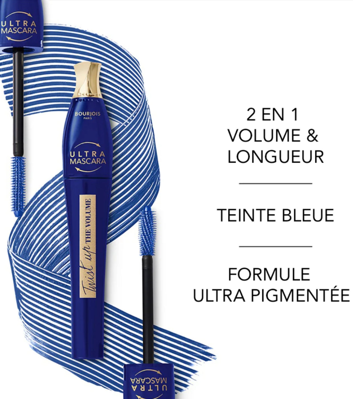 Bourjois | Twist Up The Volume Mascara | 03 Ultra-Blue | Best Price in Pakistan original skincare product Pakistan