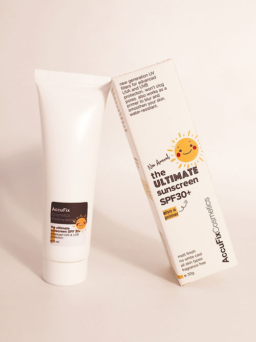 AccuFix The Ultimate Sunscreen SPF 30+ | 30g | Best Price in Pakistan original skincare product Pakistan