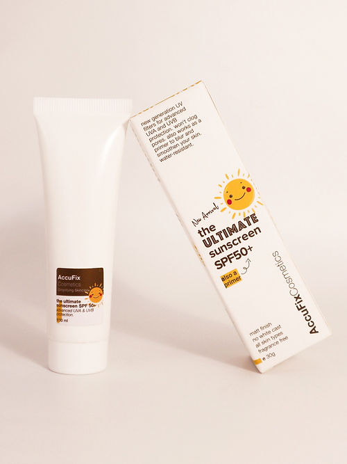 AccuFix The Ultimate Sunscreen SPF 50+ | 30g | Best Price in Pakistan original skincare product Pakistan Main image