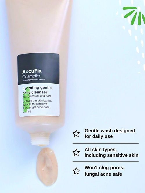AccuFix Hydrating Gentle Daily Cleanser | 60ml | Best Price in Pakistan original skincare product Pakistan