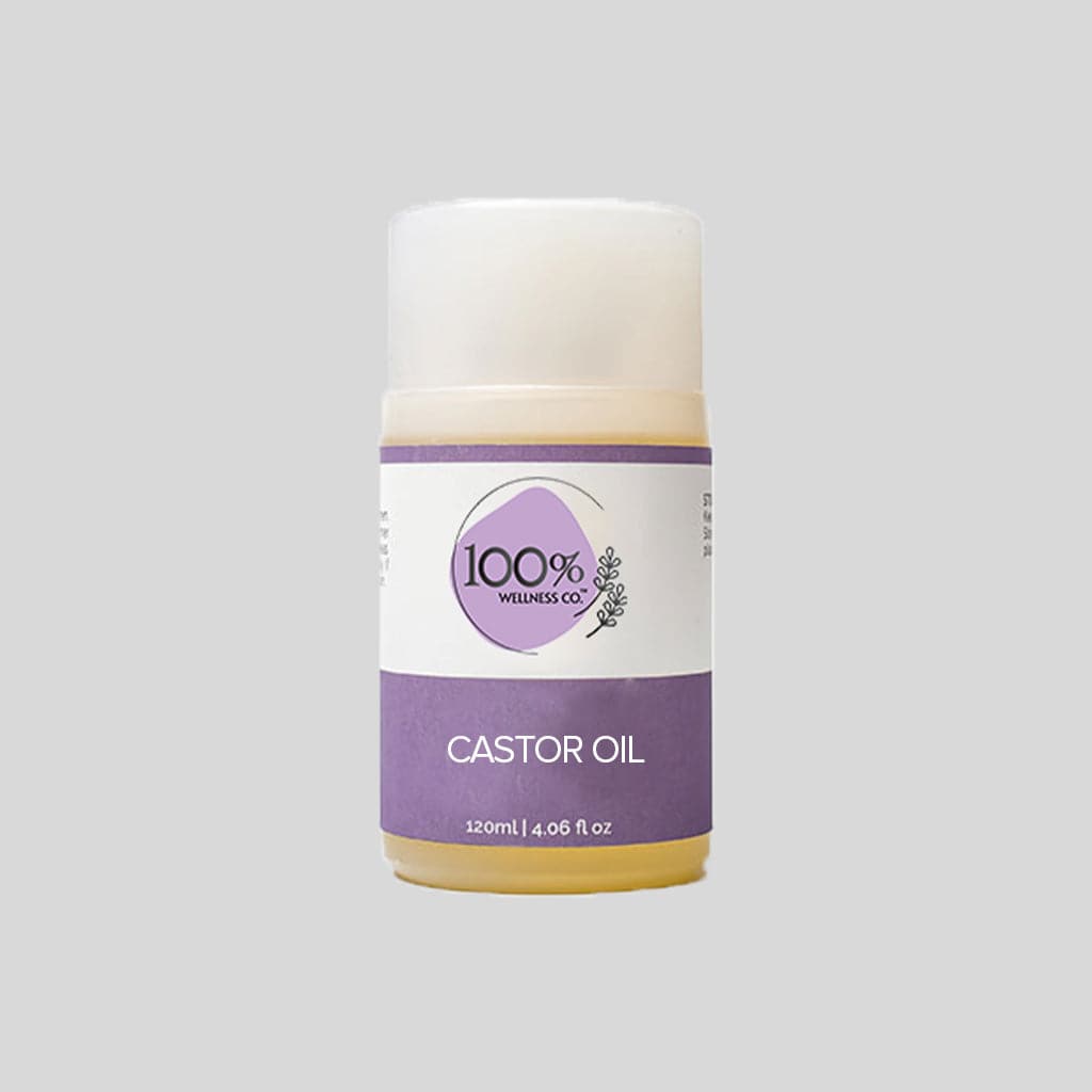 100% Wellness Co Castor Oil | Best Price in Pakistan original skincare product Pakistan