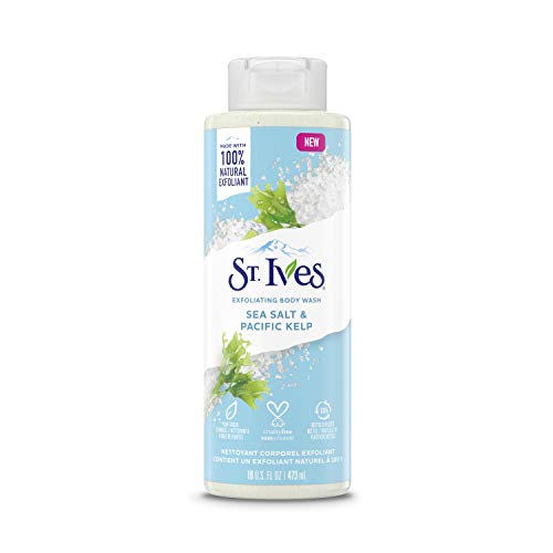 St. Ives |  Body Wash Sea Salt & Pacific Kelp Exfoliating 16Oz/473Ml | Best Price in Pakistan original skincare product Pakistan مرکزی تصویر