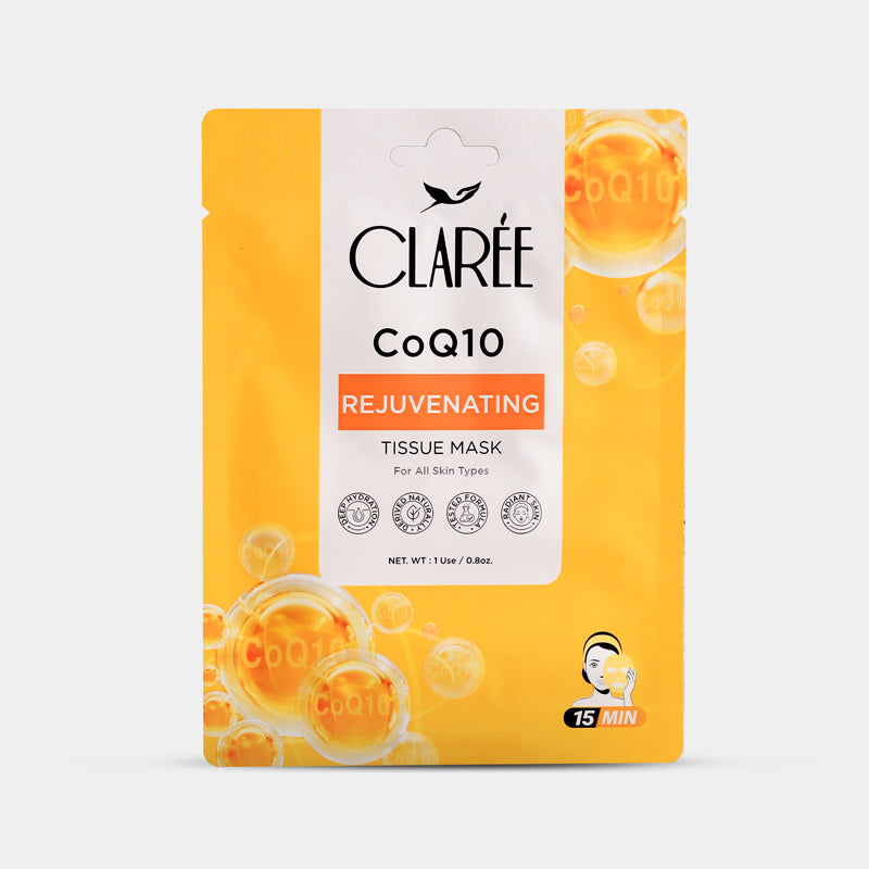 Herbion Coq 10 Rejuvenating Tissue Mask | Best Price in Pakistan original skincare product Pakistan