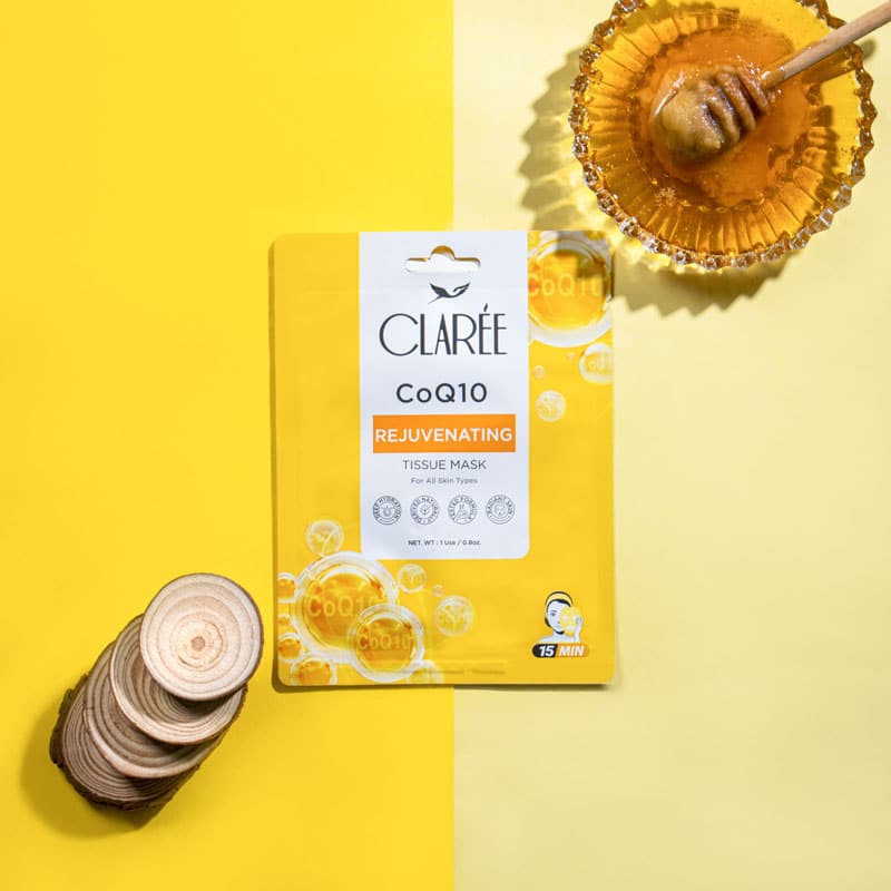 Herbion Clarée Coq 10 Rejuvenating Tissue Mask | Best Price in Pakistan original skincare product Pakistan