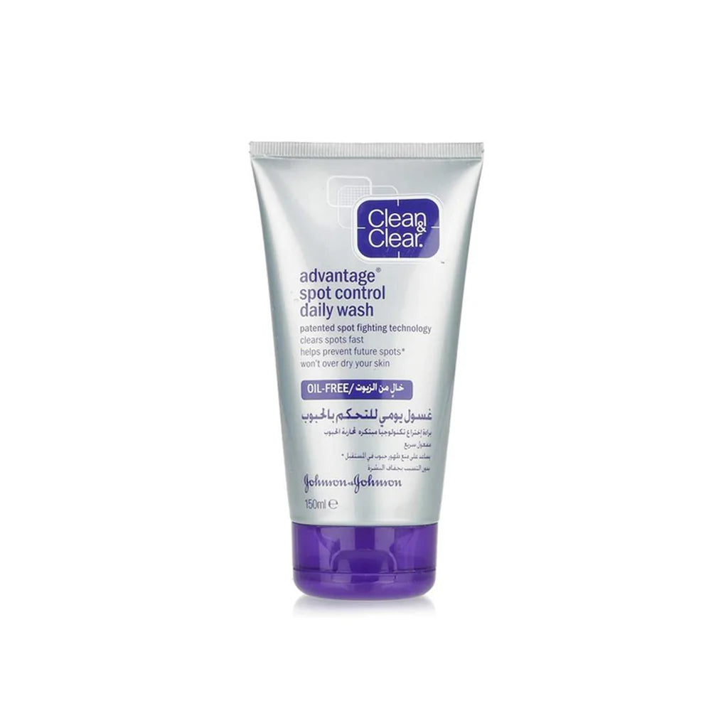 Clean & Clear | Daily Facial Wash Advantage Spot Control 150ml | Best Price in Pakistan original skincare product Pakistan Main image