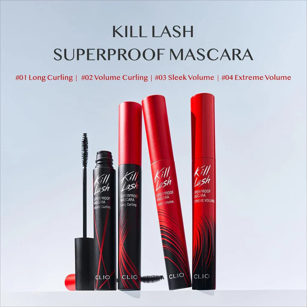 Clio | Kill Lash Superproof Mascara Long Curling 01 | Best Price in Pakistan original skincare product Pakistan Main image