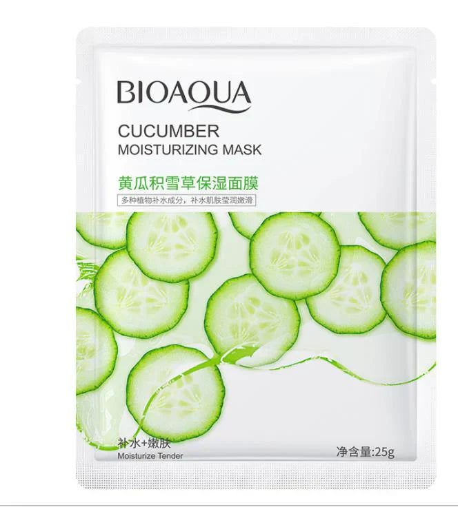 Bioaqua Cucumber Facial Mask | 1 PC | Best Price in Pakistan original skincare product Pakistan Main image
