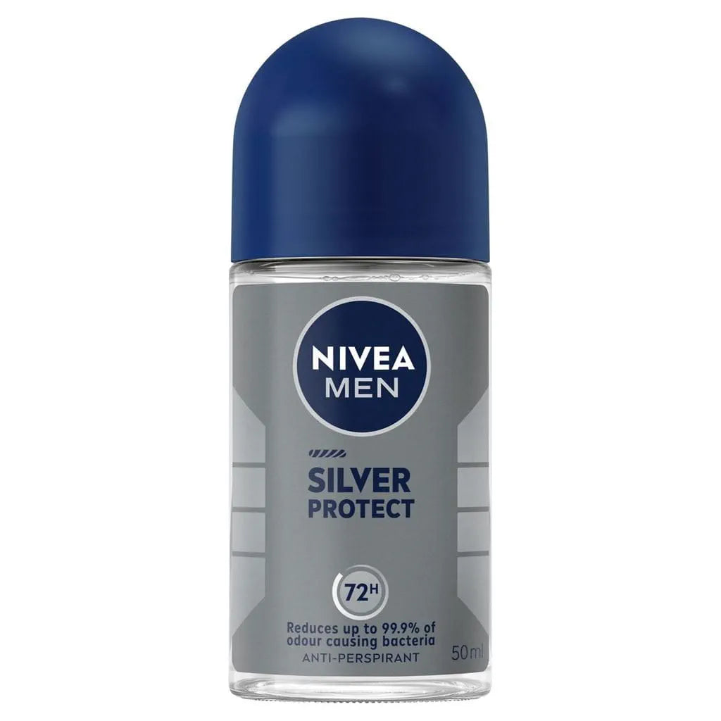 Nivea | Deodorant Roll On Men Silver Protect | 50Ml | Best Price in Pakistan original skincare product Pakistan