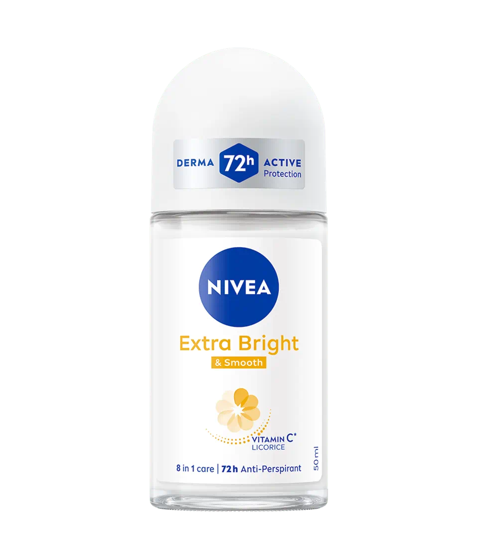 Nivea | Deodorant Roll On Women Extra Bright Happy Shave | Best Price in Pakistan original skincare product Pakistan مرکزی تصویر