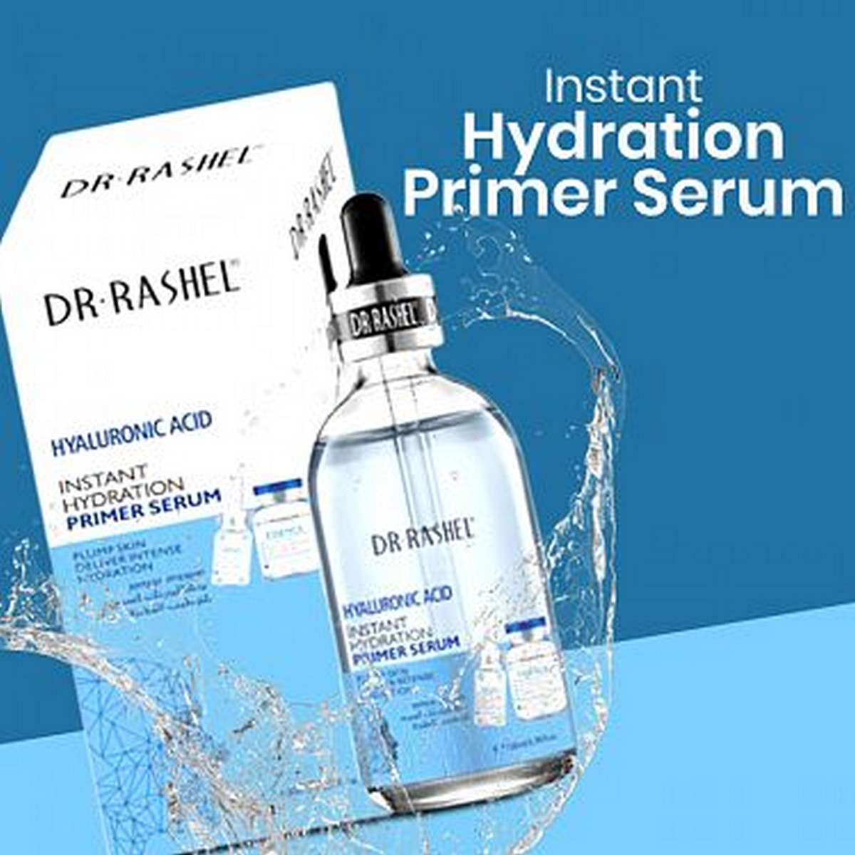 Dr.Rashel Hyaluronic Acid Instant Hydration Primer Serum 100 | Best Price in Pakistan original skincare product Pakistan Main image