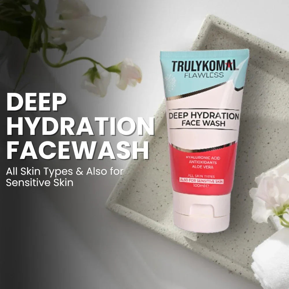 Truly Komal | Deep Hydration Facewash | Best Price in Pakistan original skincare product Pakistan Main image