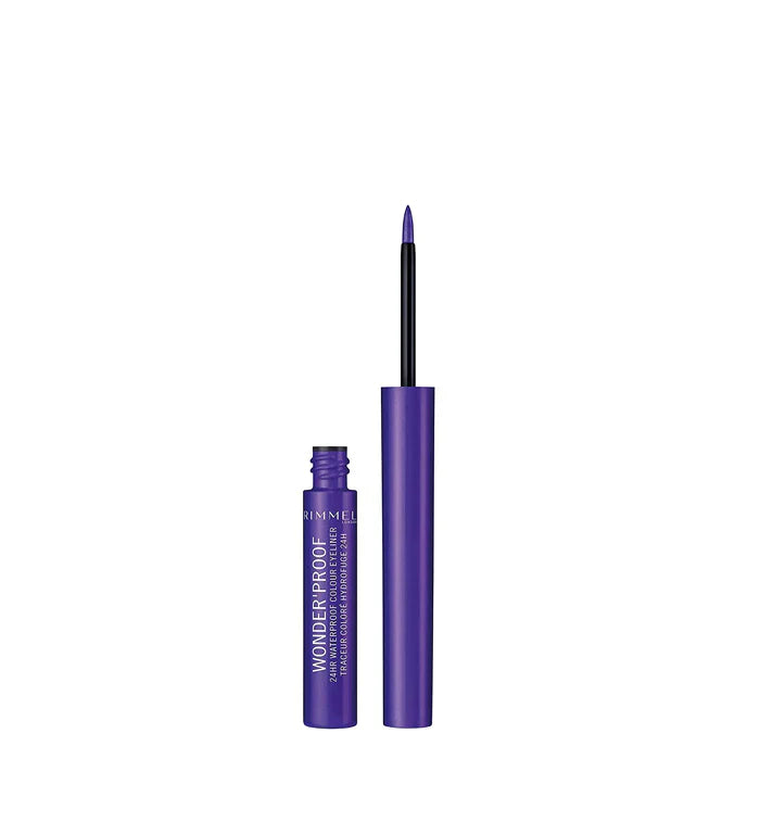 Rimmel London | WonderProof Waterproof Eyeliner #004 Deep Purple | Best Price in Pakistan original skincare product Pakistan