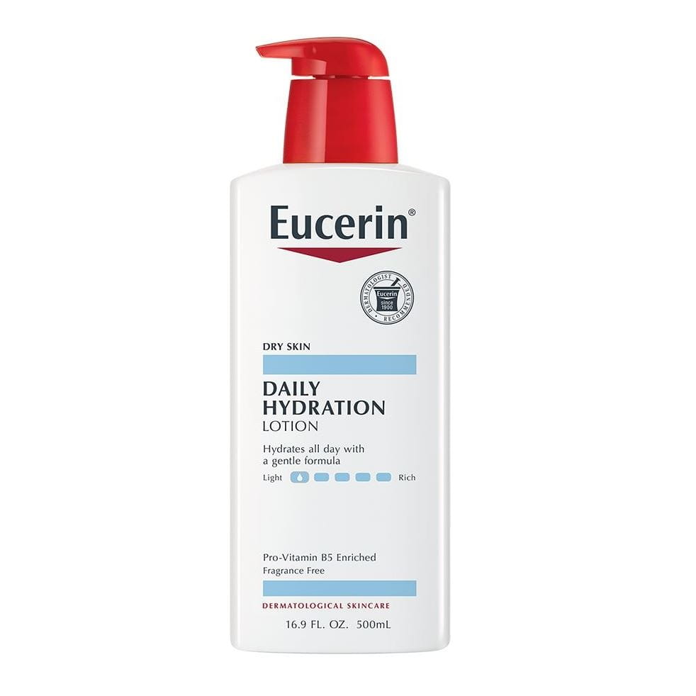 Eucerin Daily Hydrating Lotion 500Ml | Best Price in Pakistan original skincare product Pakistan مرکزی تصویر