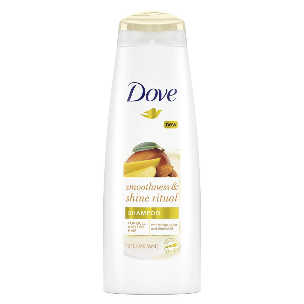 Dove | Smoothness Shine & Ritual Shampoo 355ml | Best Price in Pakistan original skincare product Pakistan مرکزی تصویر