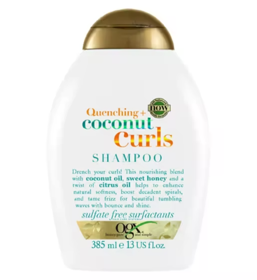 OGX Quenching + Coconut Curls Curl-Defining Shampoo, Hydrating & Nourishing Curl 385Ml (USA) | Best Price in Pakistan original skincare product Pakistan Main image