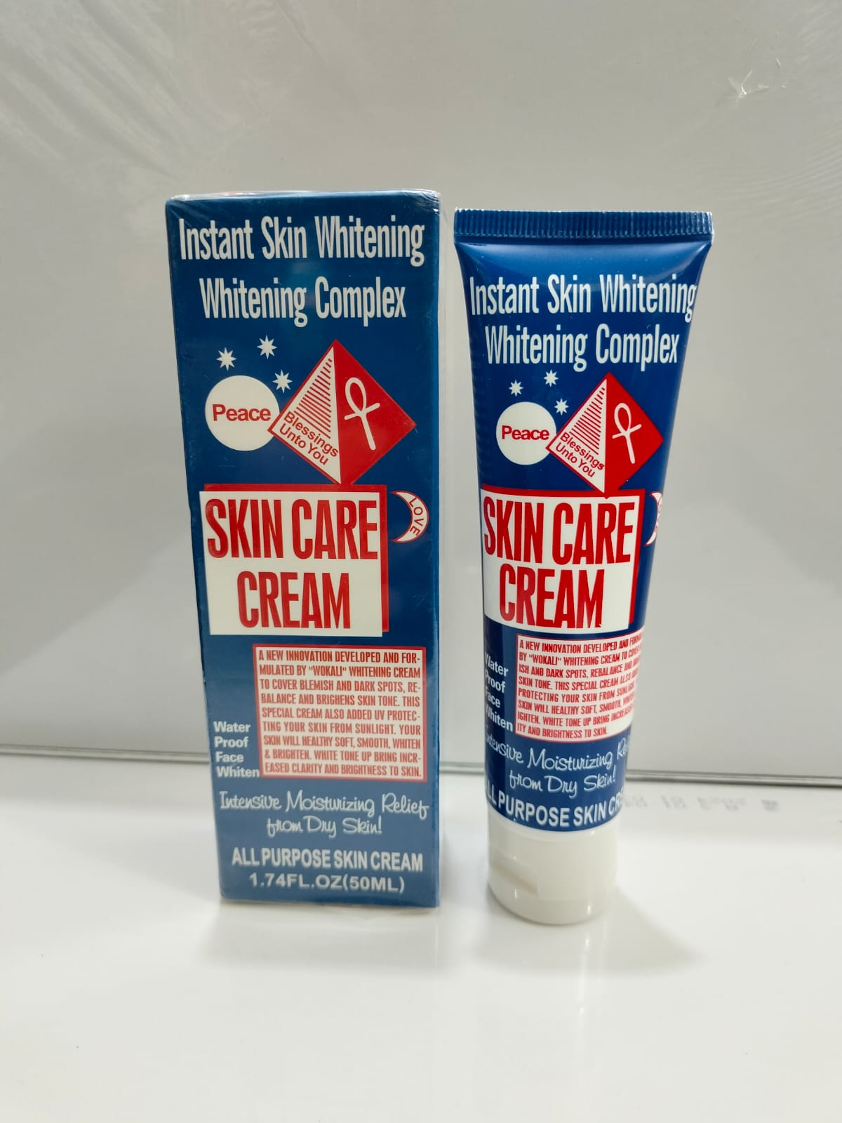 Wokali Instant Skin Brightening Complex Cream For Dark Body Spots 50ml | Best Price in Pakistan original skincare product Pakistan