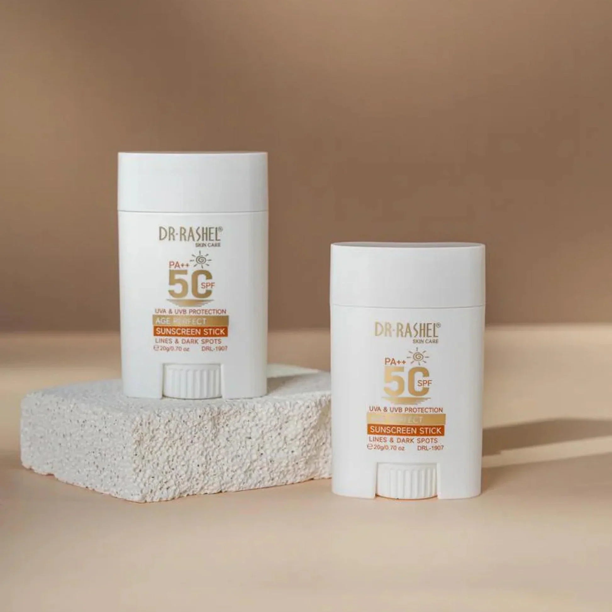Dr Rashel | Age Perfect Sunscreen Stick SPF50 PA++ 20g | Best Price in Pakistan original skincare product Pakistan Main image