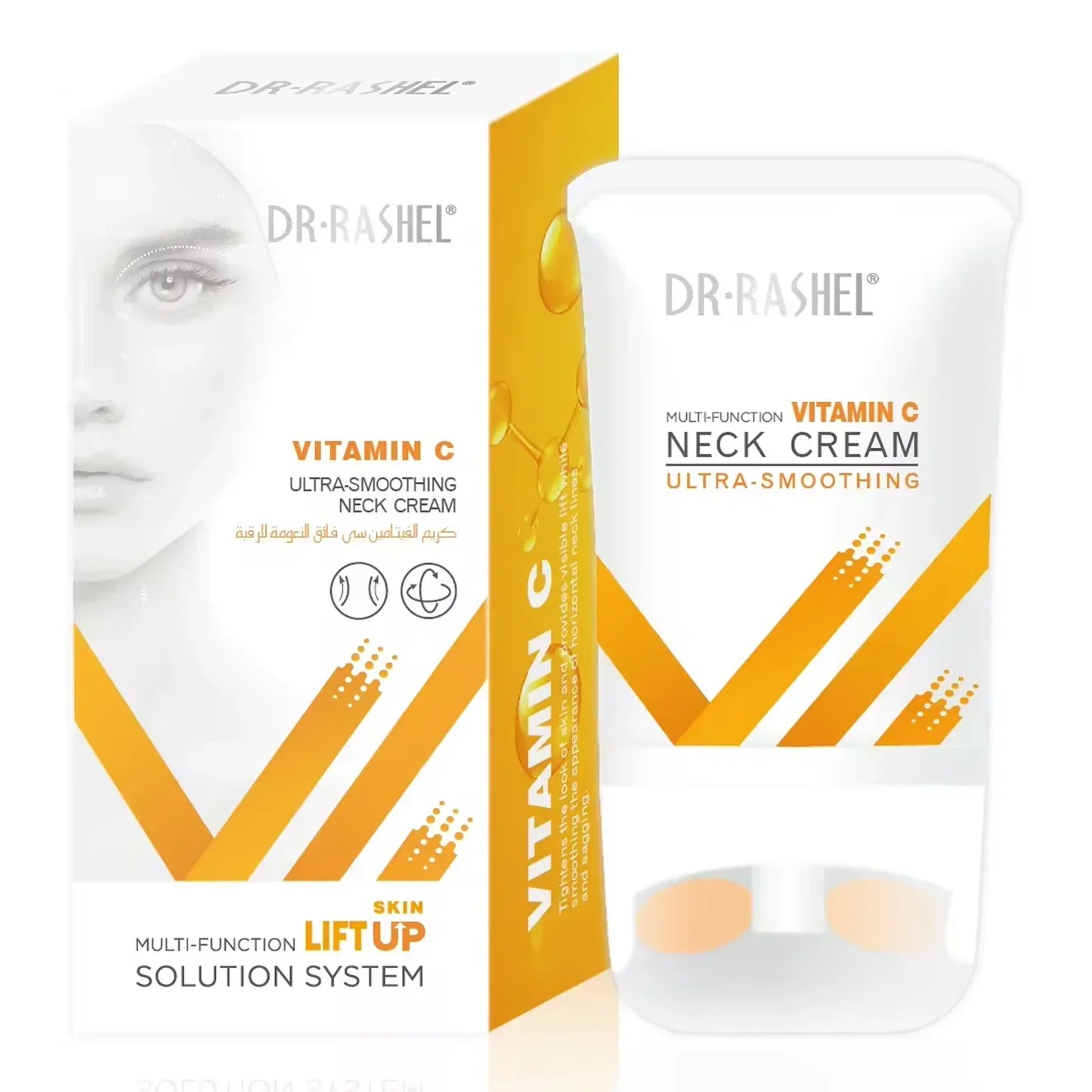 Dr Rashel Vitamin C Ultra Smoothing Neck Cream, 120G | Best Price in Pakistan original skincare product Pakistan