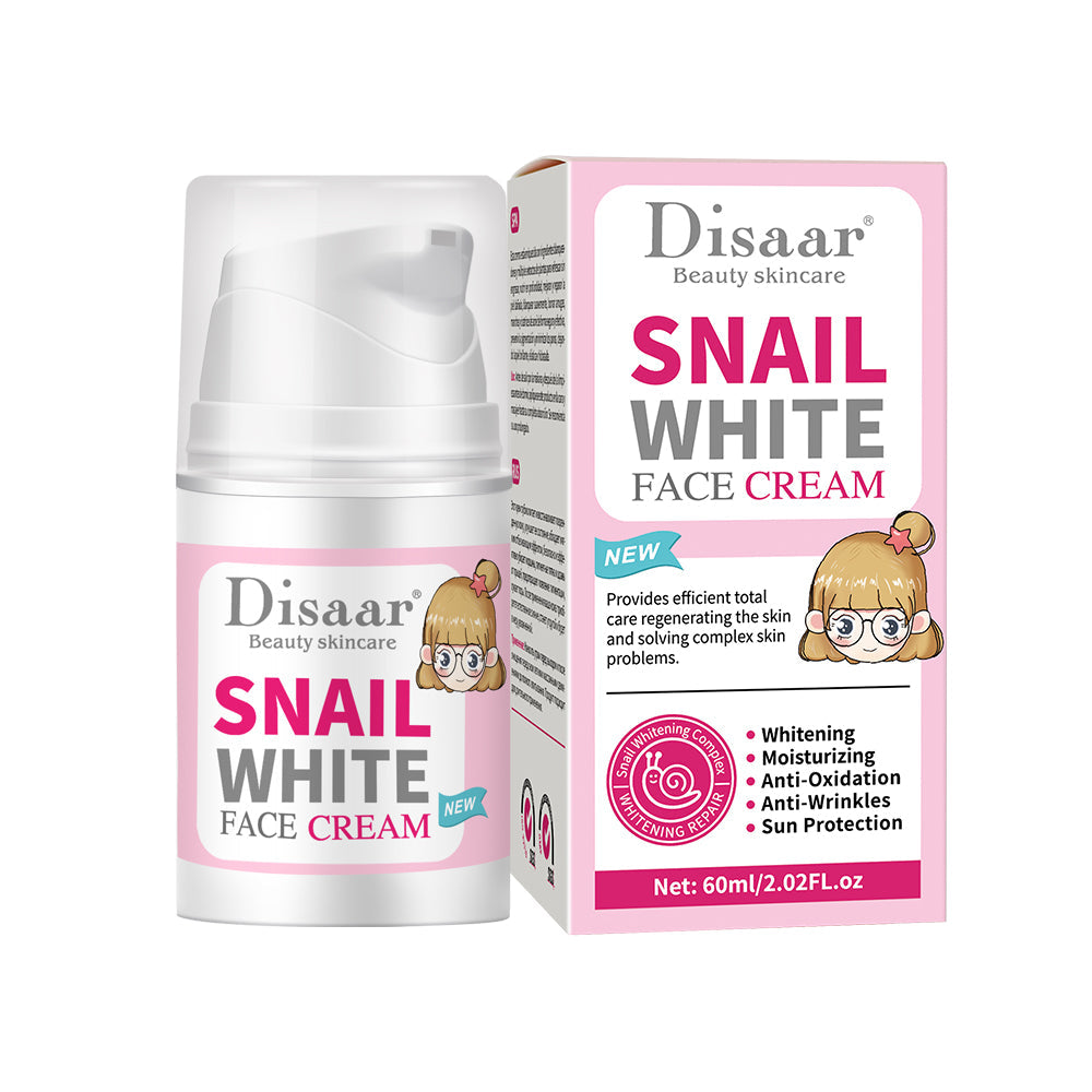 Disaar Snail Glowing Moisturizing Face Cream 60Ml | Best Price in Pakistan original skincare product Pakistan Main image