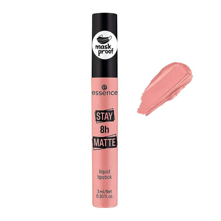 Essence | Stay 8H Matte Liquid Lipstick 02 Duck Face 3Ml | Best Price in Pakistan original skincare product Pakistan مرکزی تصویر