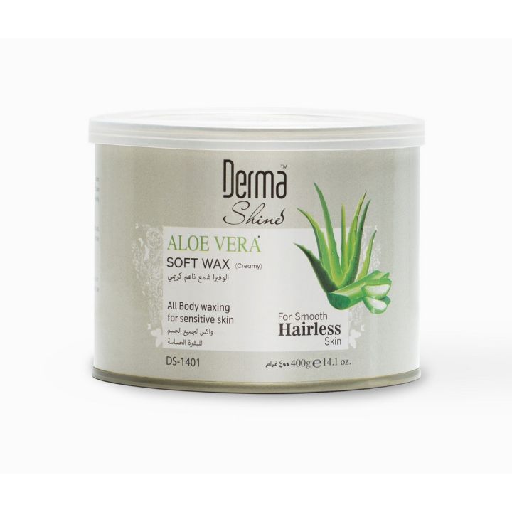 Derma Shine Aloe Vera Soft Wax 400G | Best Price in Pakistan original skincare product Pakistan
