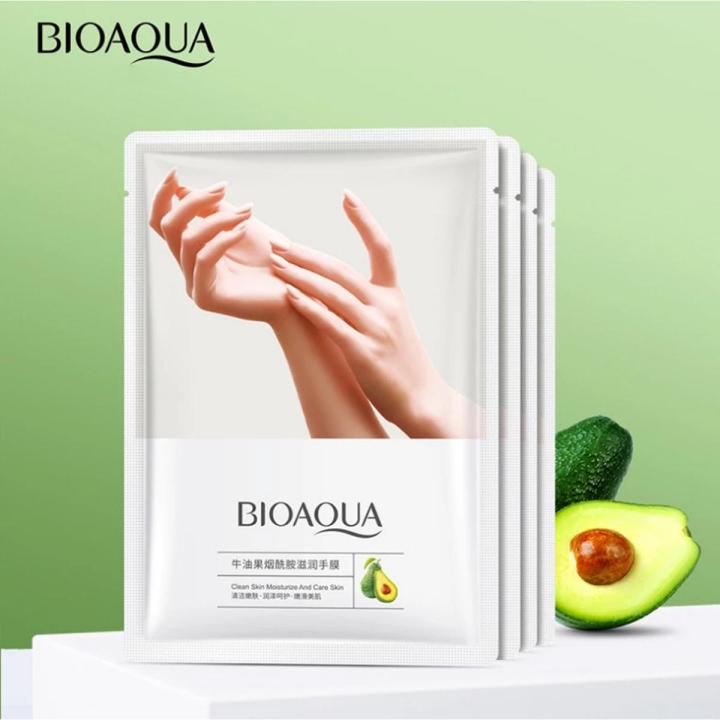 Bioaqua Avocado Niacinamide Hand Mask | 1 PC | Best Price in Pakistan original skincare product Pakistan