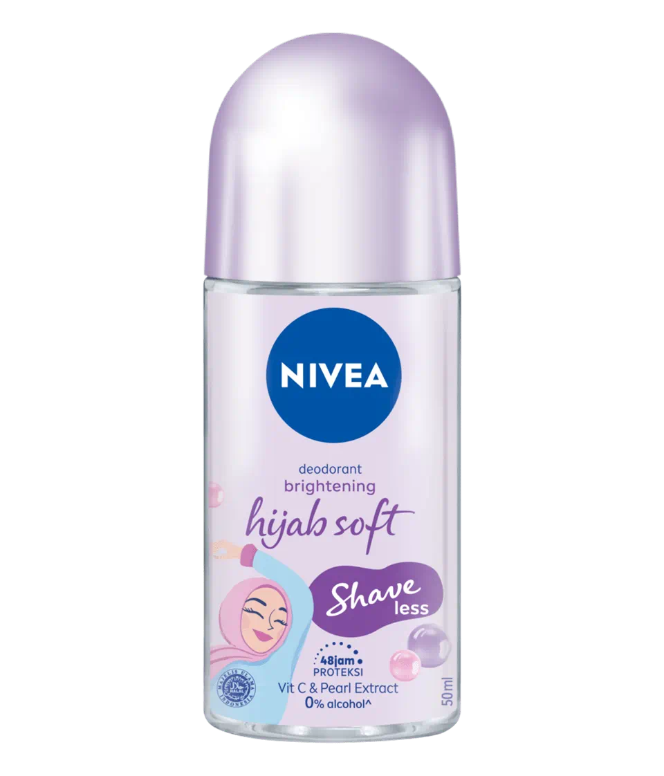 Nivea | Deodorant Roll On Women Bright & Shaveless Hijab Soft | 50Ml | Best Price in Pakistan original skincare product Pakistan
