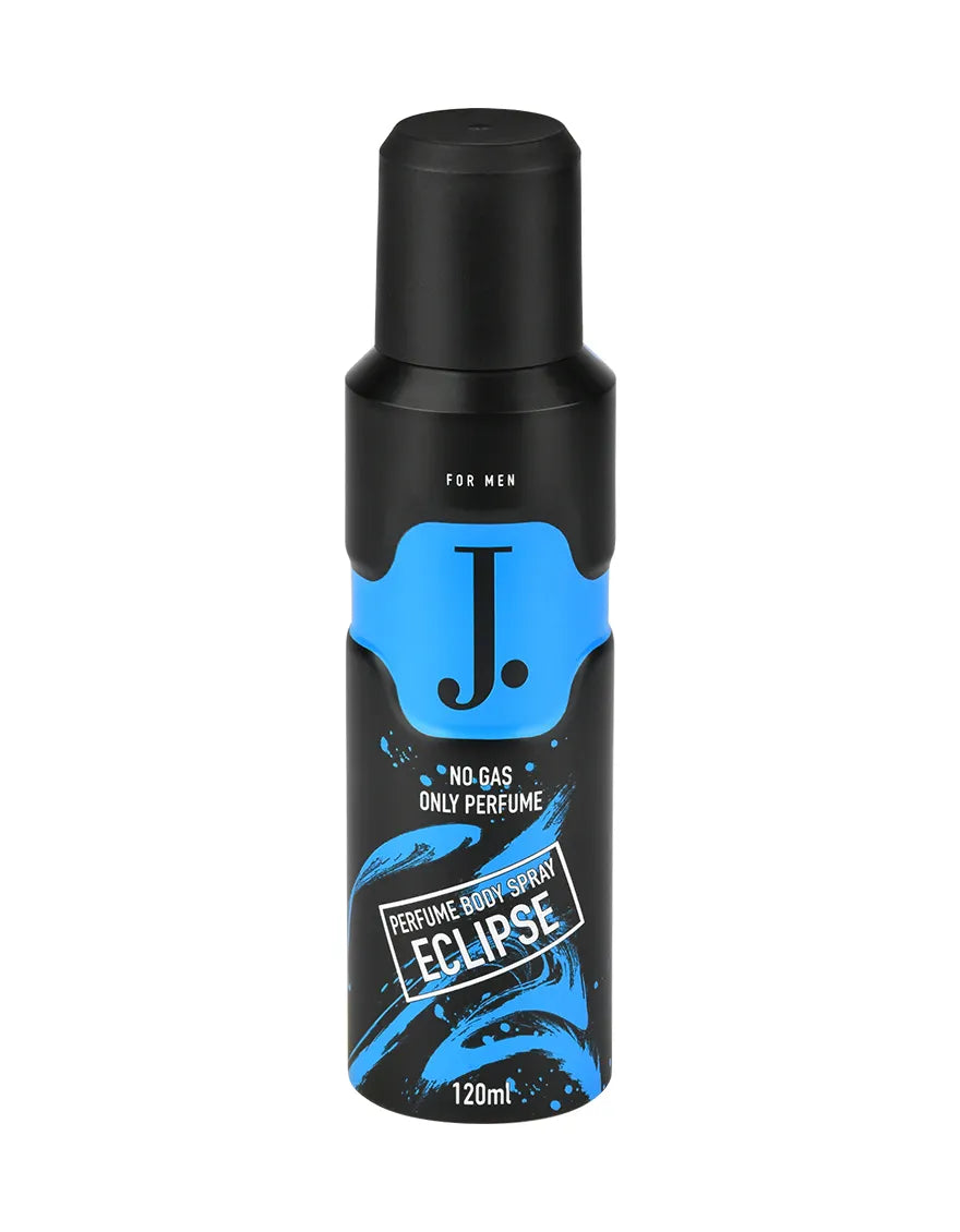J. No Gas Perfume Body Spray | Eclipse | 120ml | Best Price in Pakistan original skincare product Pakistan