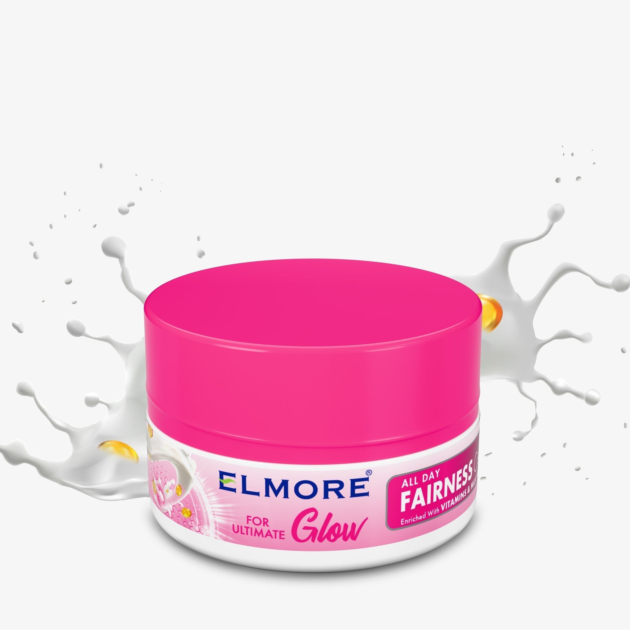 Elmore Fairness Cream Jar | Best Price in Pakistan original skincare product Pakistan مرکزی تصویر
