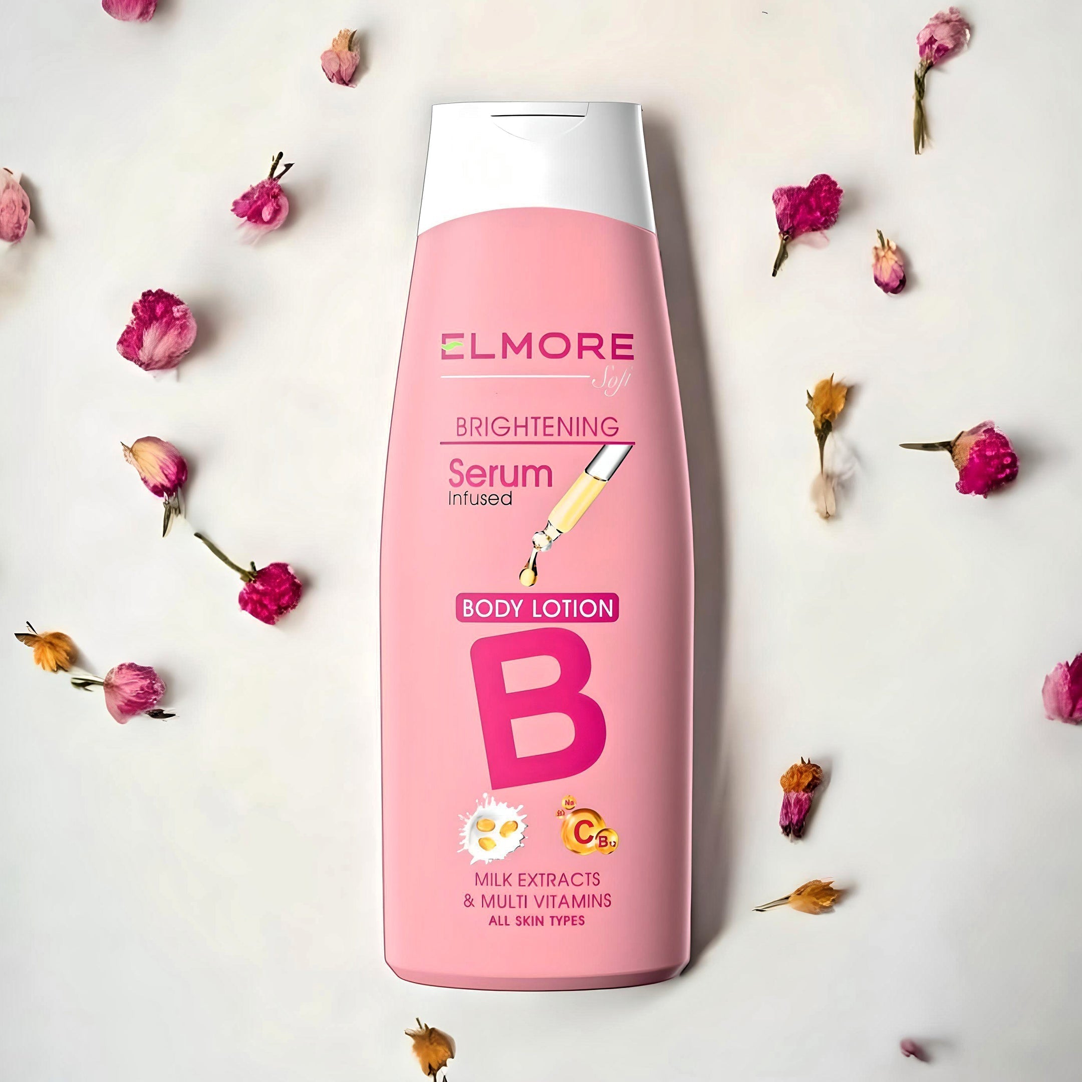 Elmore Signature Soft Skin Whitening Body Lotion | Best Price in Pakistan original skincare product Pakistan مرکزی تصویر