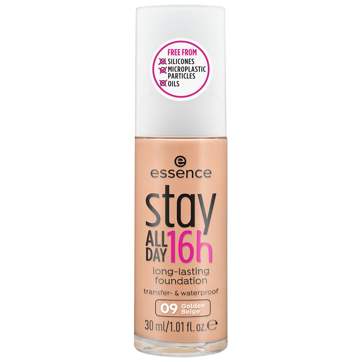 Essence | Stay All Day 16H Longlasting Foundation | 09 Golden Beige | Best Price in Pakistan original skincare product Pakistan مرکزی تصویر