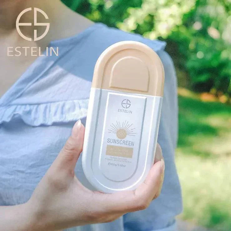 Estelin | Multi-Defense Tinted Sunscreen SPF100 | 100g | Best Price in Pakistan original skincare product Pakistan