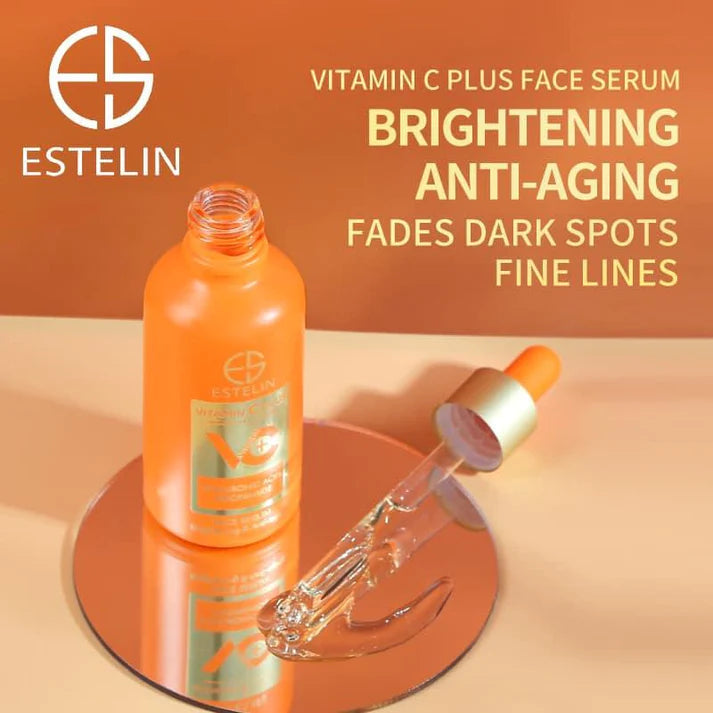Estelin | Vitamin C Plus Brightening  & Anti-Aging Face Serum | 50ml | Best Price in Pakistan original skincare product Pakistan Main image