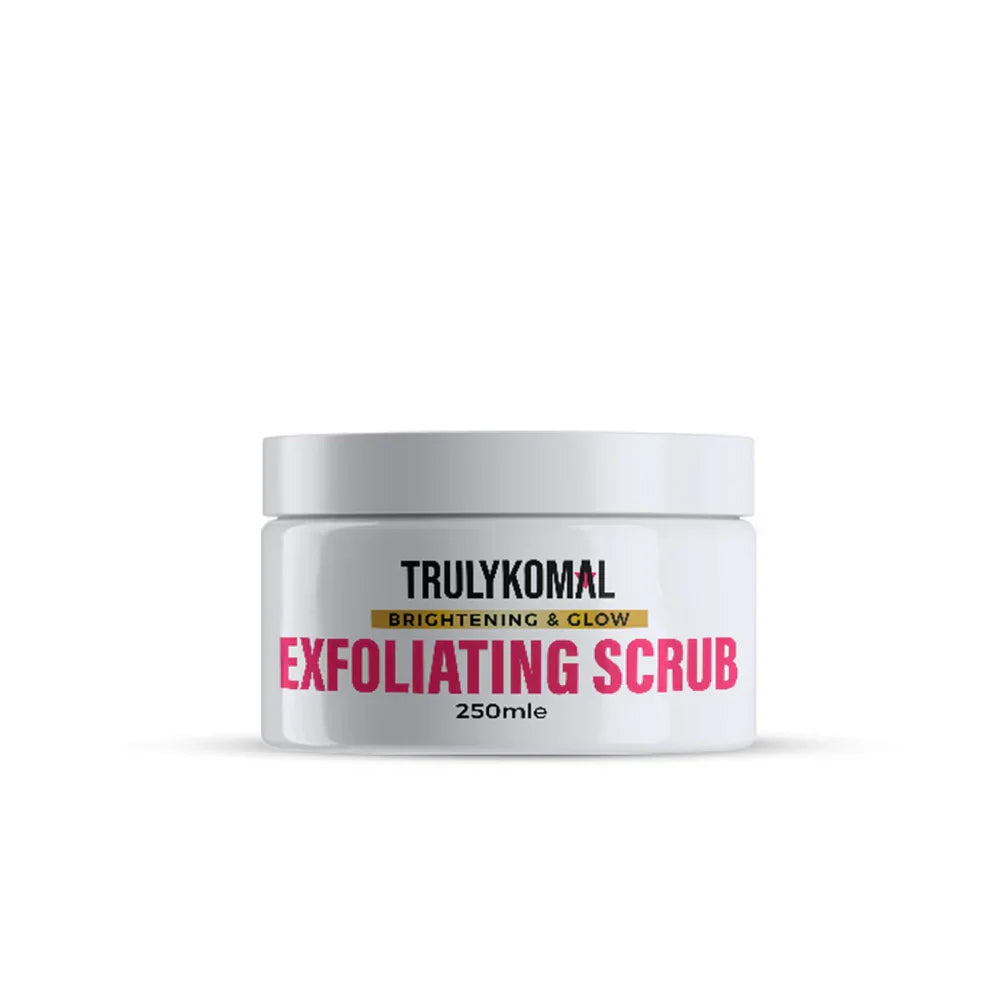 Truly Komal | Exfoliating Scrub | 250gm | Best Price in Pakistan original skincare product Pakistan مرکزی تصویر