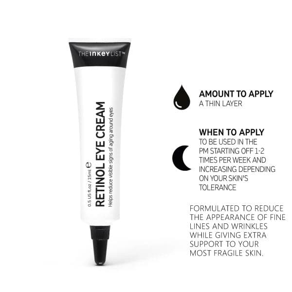 The Inkey List Retinol Eye Cream | 15ml | Best Price in Pakistan original skincare product Pakistan