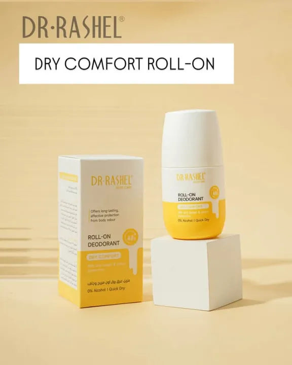 Dr Rashel | Dry Comfort Roll-On Deodorant 50ml | Best Price in Pakistan original skincare product Pakistan مرکزی تصویر