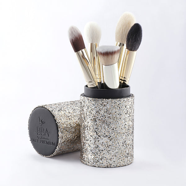 BBA By Suleman | Face Premium Brushes Set 5 pcs | Best Price in Pakistan original skincare product Pakistan مرکزی تصویر
